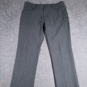 Travis Mathew Open To Close Golf Pants Men's 36x32 Gray Performance Stretch